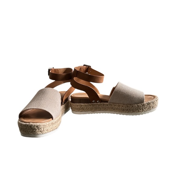 Soda Shoes/Sandal for Women size 10 Brown/Cream - Picture 3 of 9